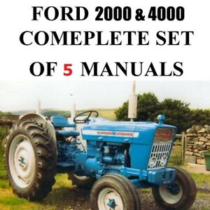 ford 800 tractor owners manual